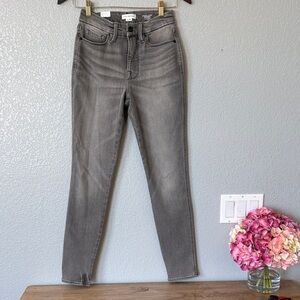 Good American Women's Charcoal Skinny Jeans